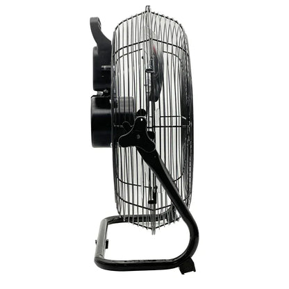 12 Inch Floor Electric Fan Household Commercial Industrial Floor Fan For Bosch For Makita For Milwaukee 18V 20V Li-ion Battery
