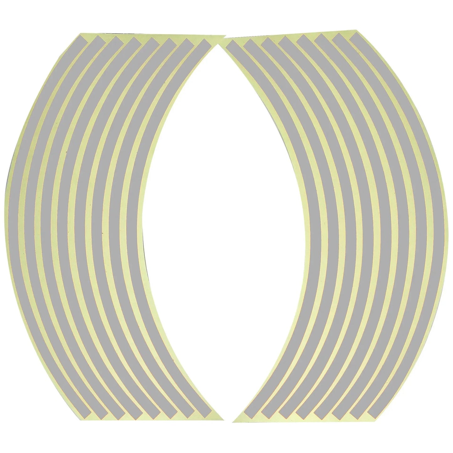 Car Styling Strips Reflective Motocross Bike Motorcycle Wheel Stickers and Decals 17/18 Inch Reflective Rim Tape 1 Set 7 Colors