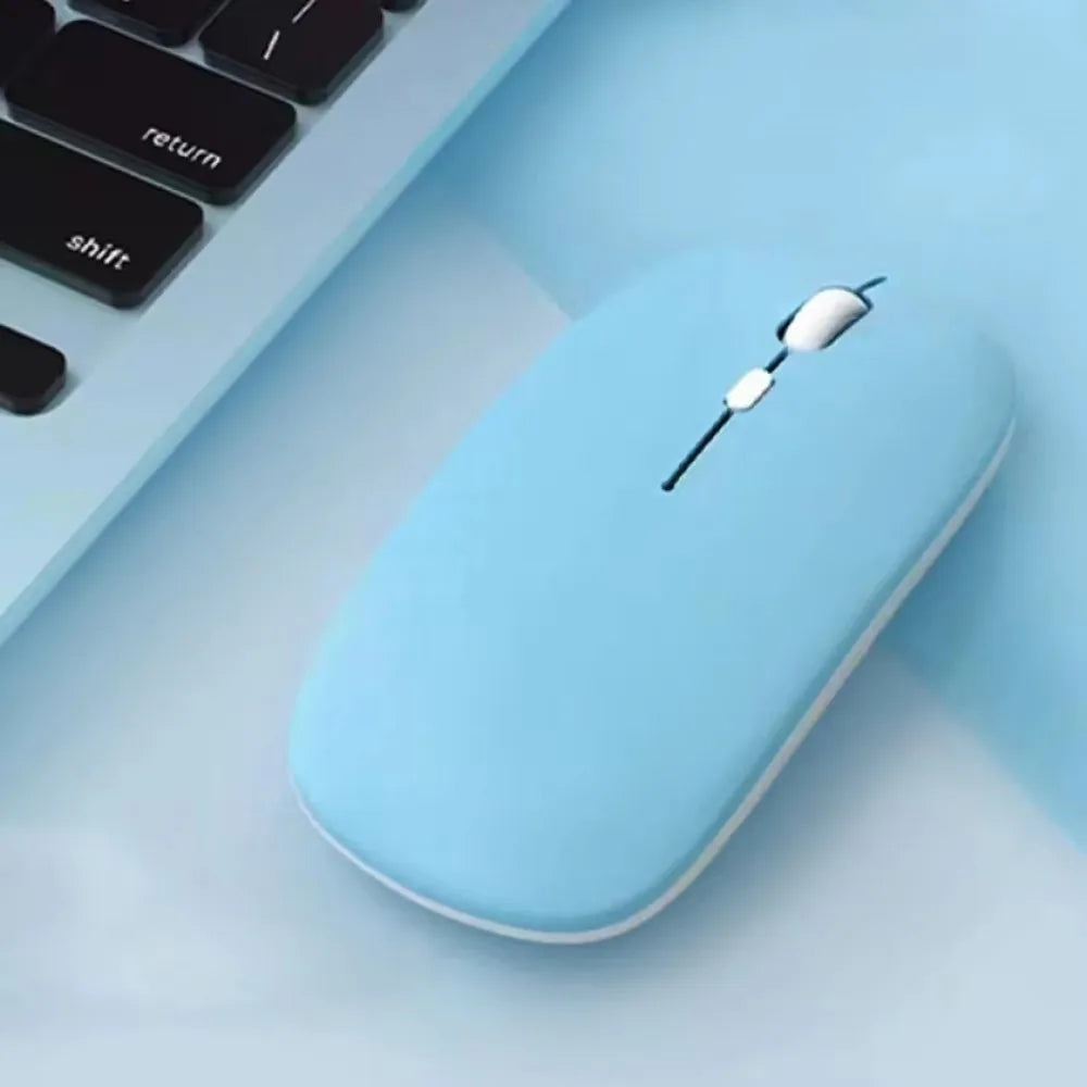 Wireless Bluetooth Mouse Gamer For MacBook iPad Laptop Computer Replaceable Battery Bluetooth Mouse Adjustable 800/1200/1600DPI
