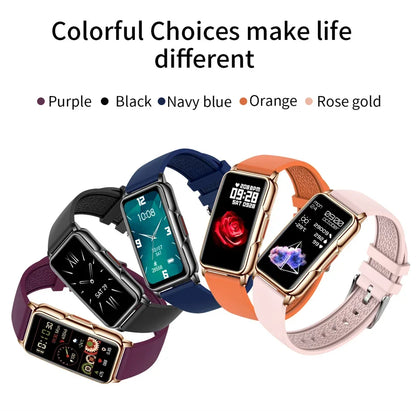 Classic Smart Bracelet Ladies Smart Watch Men Heart Rate Blood Oxygen Waterproof Sports Smart Strap Women Watch For Android IOS