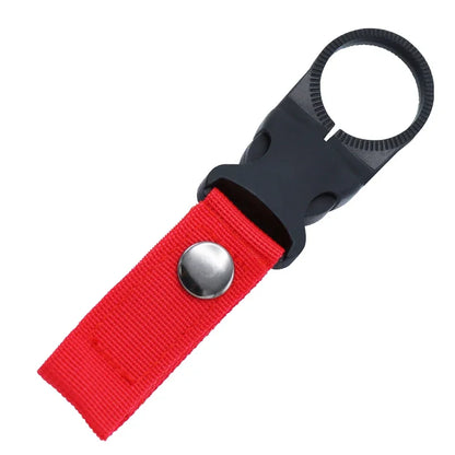 Outdoor sports drink bottle holder strap mount climbing clip portable water bottle hook mineral water clip