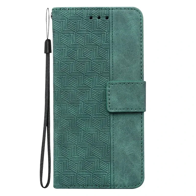 For Xiaomi Redmi 13 Case Solid Color Leather Flip Phone Case for Xaomi Redmi 13 Cover Redmi13 13C 5G Wallet Card Slots Etui