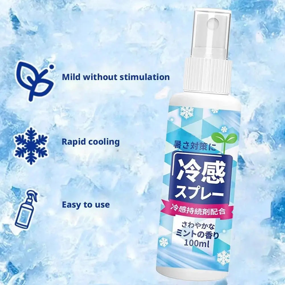 Cooling Spray Outdoor Sun Protection And Cooling Spray,Cooling Spray Students Summer An Excellent Anti-Heat And Cooling Solution