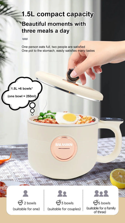 1.5L Rice Cooker Single Double Layer 220V Multi Cooker Non-Stick MultiCooker Steamed Rice hot Pot Electric Cookers kitchen Home