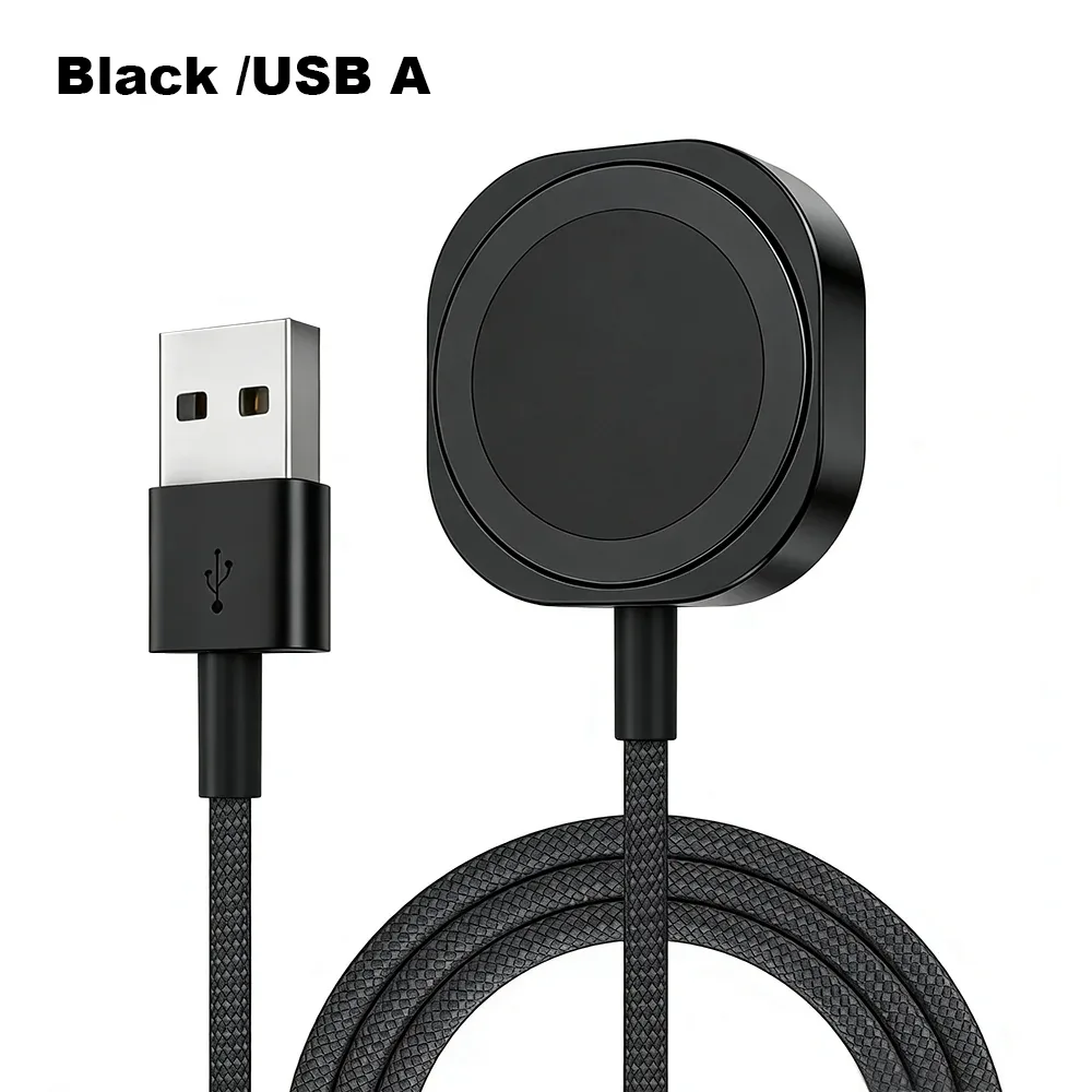 New Magnetic Wireless USB A Fast Charger Type C Charging Cable For Apple Watch Series 10 9 8 7 6 5 4 3 2 1 Ultra Edition iWatch