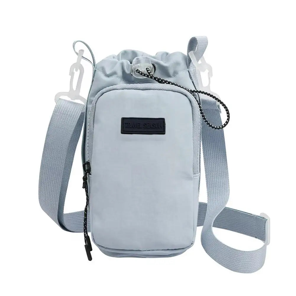 Portable Water Bottle Bag Water Bottle Holder With Adjustable Shoulder Strap Cup Insulated Protective Cover Cup Accessories