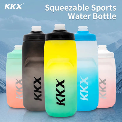KKX Outdoor Sports Bottle 620ml/750ml Bicycle Bottle MTB Road Gravel Bike Water Bottle  PP5 Portable Large Capacity Drink Kettle