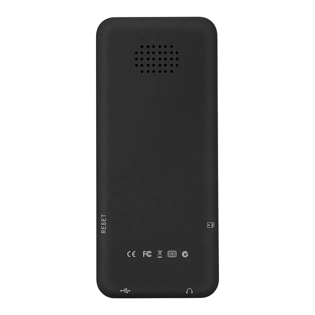 MP3 MP4 Player Bluetooth-Compatible5.0 Sports MP3 Player 1.8in Color Screen Music Stereo Player Gift for Kid