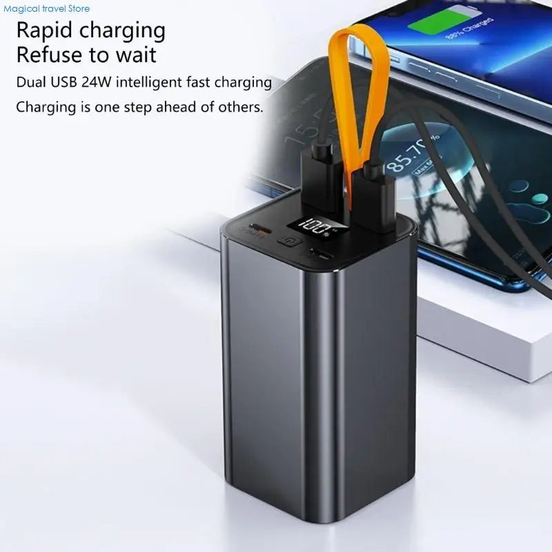 N2UB 20000mAh PowerBank Casing with 22.5W Fast USB C Output Port & Input Port LED for Phone