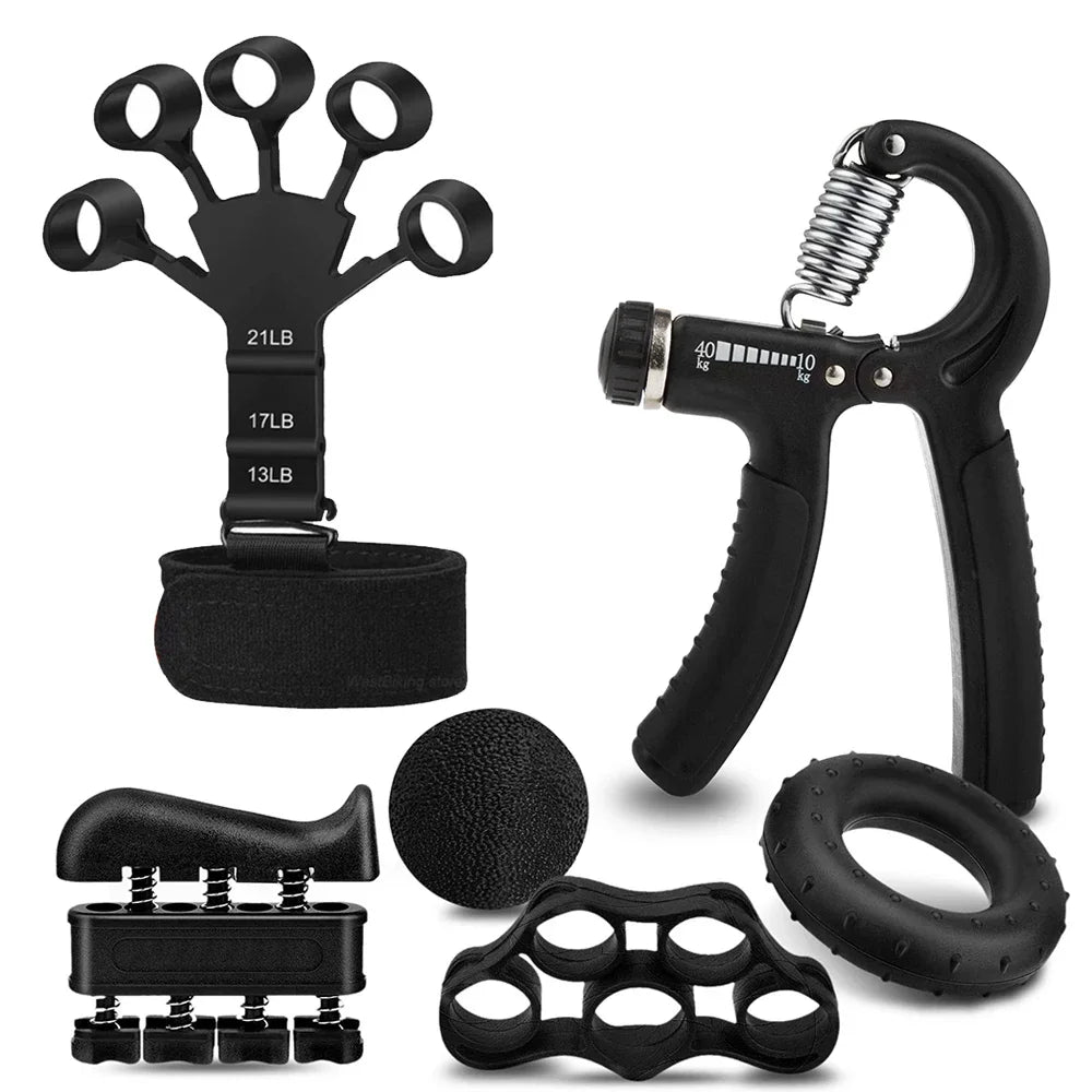 5-60Kg Adjustable Heavy Hand Gripper Fitness Hand Exerciser Grip Wrist Training Finger Gripper Hand Strengthener For Patient