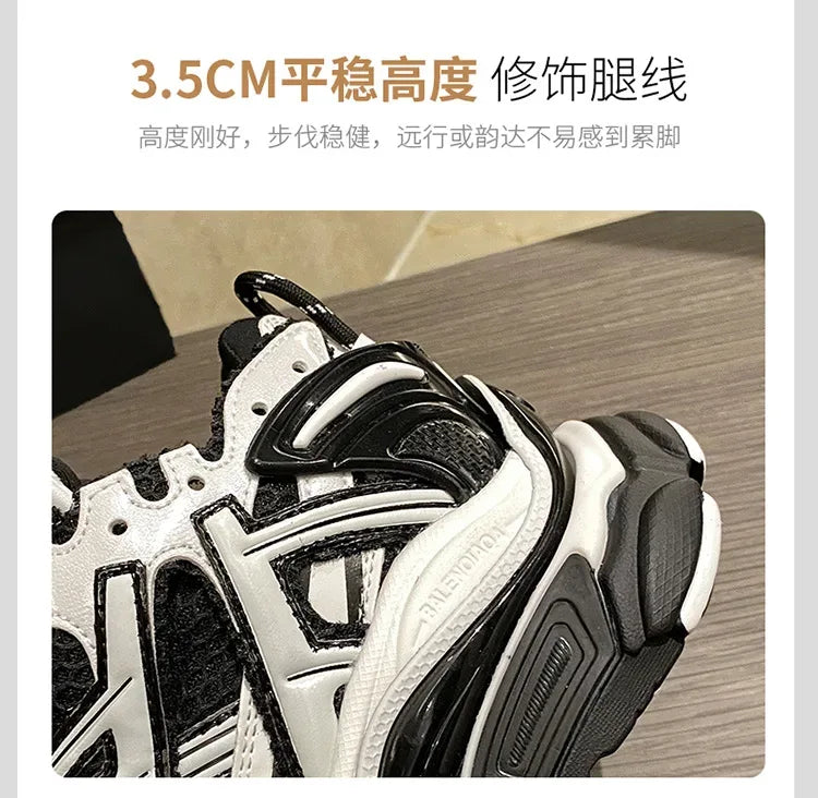 New Women Breathable PU Leather Sneakers Running Flat Shoes Sport Shoes Breathable Casual Shoes Women Chaussure Femme Sapatos