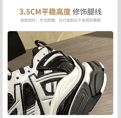 New Women Breathable PU Leather Sneakers Running Flat Shoes Sport Shoes Breathable Casual Shoes Women Chaussure Femme Sapatos