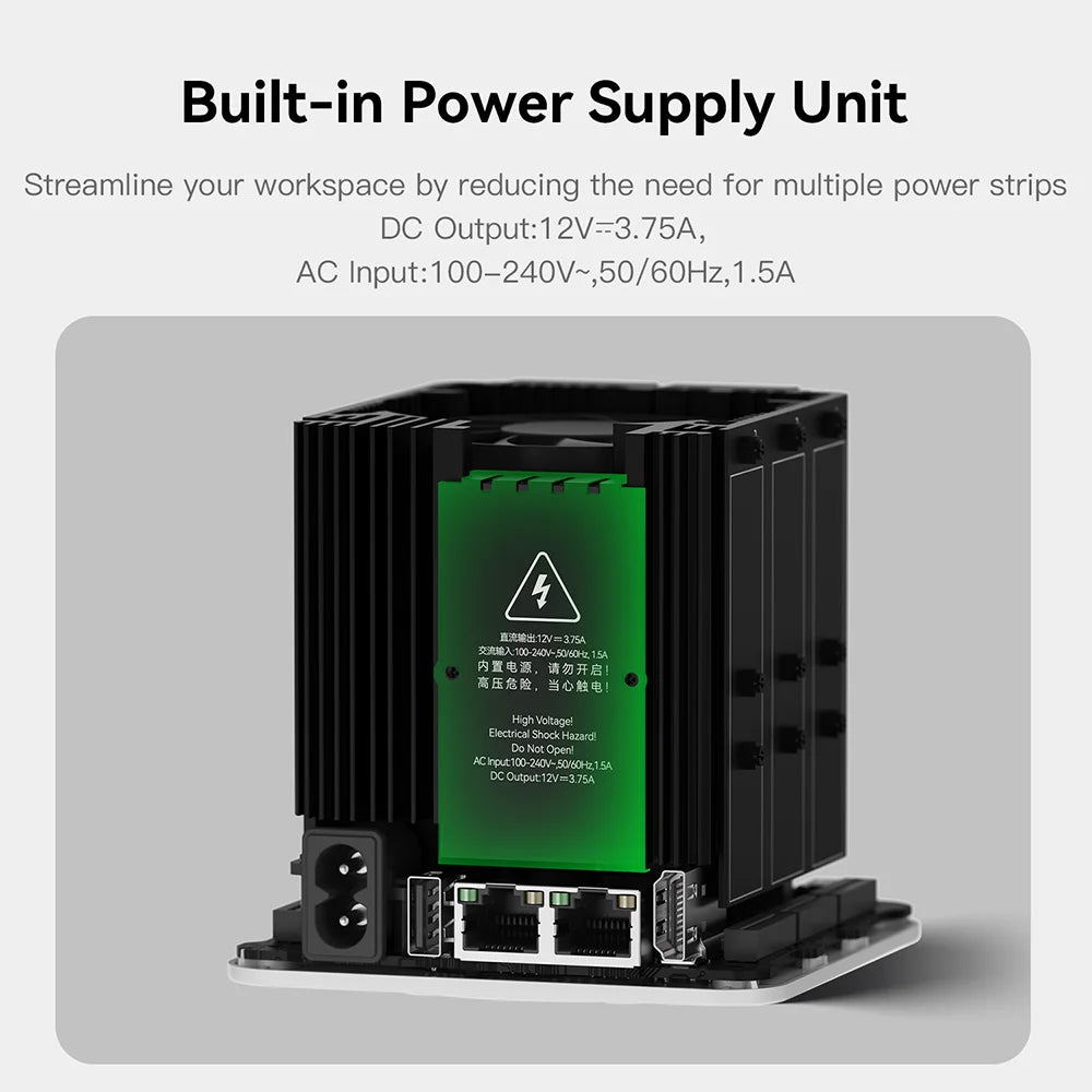 Beelink ME Mini ME Pro Intel Twin Lake N150 LPDDR5 4800MHz 16GB RAM 1T SSD WiFi6 4K Dual Lan Home Network Storage NAS Mini Host