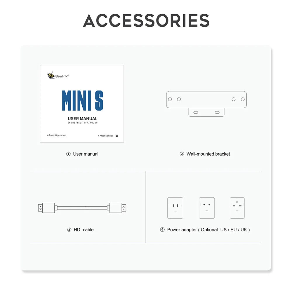 Beelink Mini S13 Intel Twin Lake N150 S12 Pro N100 16G 500G Windows 11 Mini S 11th N5095 DDR4 8GB 128GB Desktop Computer N95