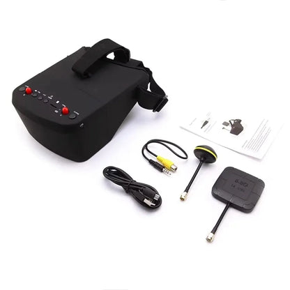 Plastic 800D HD 5.8G FPV Googles Video Glasses High Sensitivity With Seperate 5 Inch HD Screen Racing VR Goggles FPV