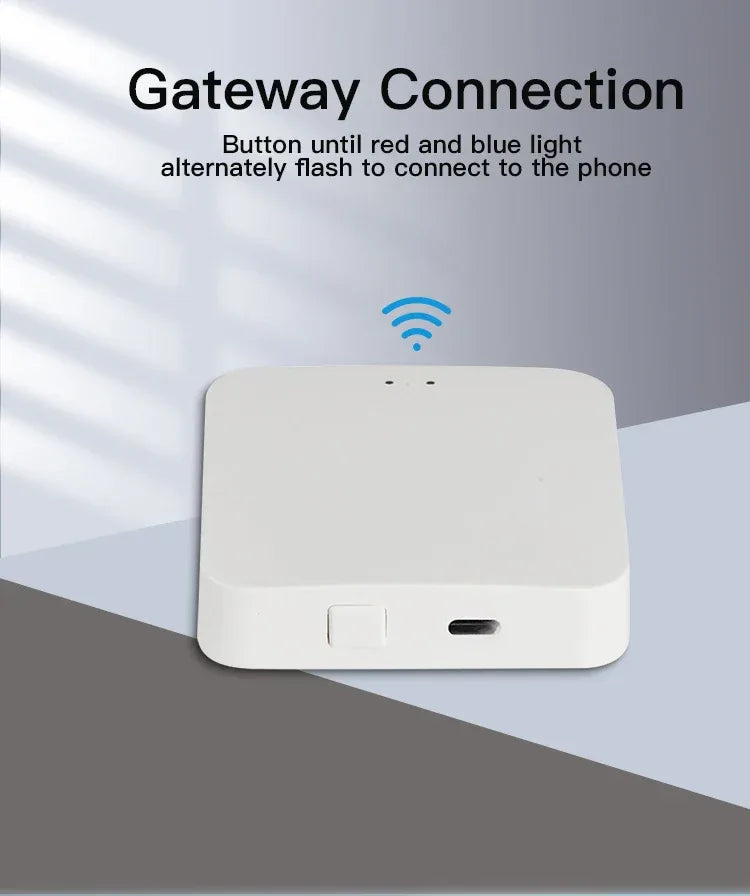 Tuya Bluetooth Gateway Hub Smart Home Bridge Support Fingerbot Tuya Bluetooth Device Smart Life App Remote Control Mesh Bridge