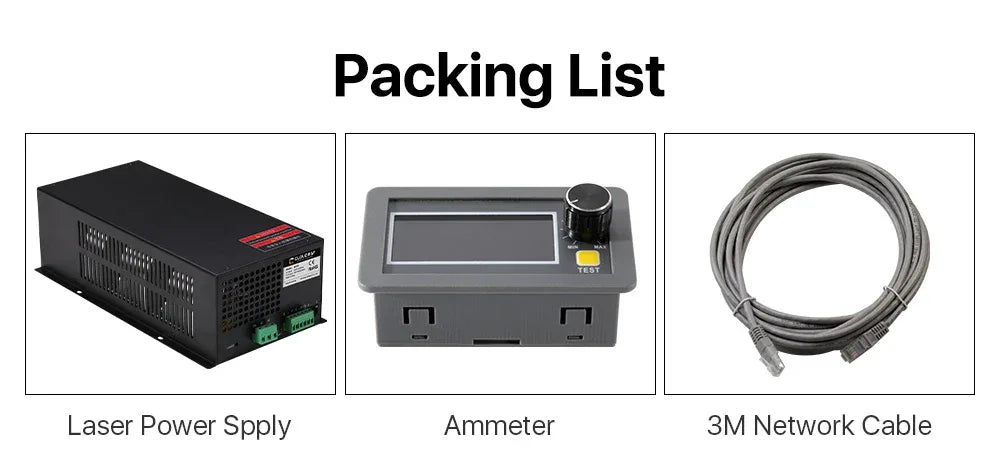 Cloudray 130-150W CO2 Laser Power Supply for CO2 Laser Engraving Cutting Machine M150 Category