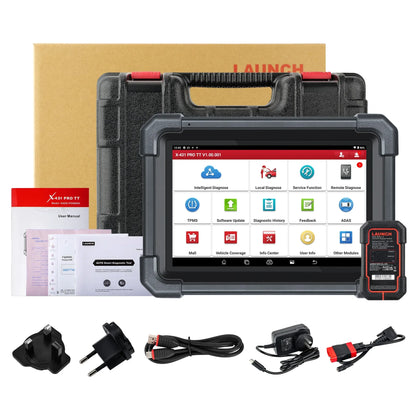 LAUNCH X431 PRO TT Car Diagnostic Tool OBD2 Scanner Full Systems ECU Coding Active Test VAG Guided DBScar VII ADAS Calibration