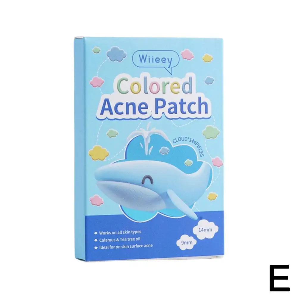144Pcs/Set Star Pimple Patch Acne Colorful Invisible Acne Removal Skin Care Stickers Concealer Face Spot Beauty Makeup Tools