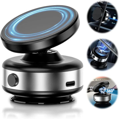 Car Mount Mobile Phone Holder Magnetic Universal Adsorption Bracket for IPhone Xiaomi Samsung Vacuum Adsorption Car Phone Holder