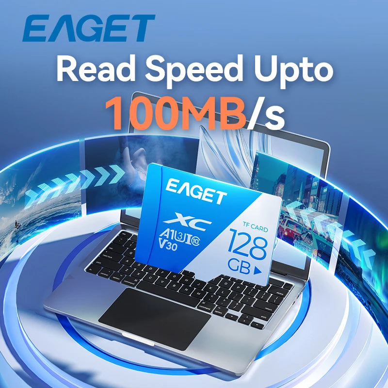 Eaget T1 Memory Card 512GB 256GB 128GB 32GB TF SD Card Class10 UHS-1 Flash Card Memory 64GB 32GB SD Card