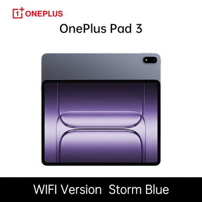 Global Version OnePlus Pad 3 Snapdragon 8 Elite 13.2inches 144Hz Screen 12140mAh Battery 13MP Rear Camera 8 Speakers 80W Charge