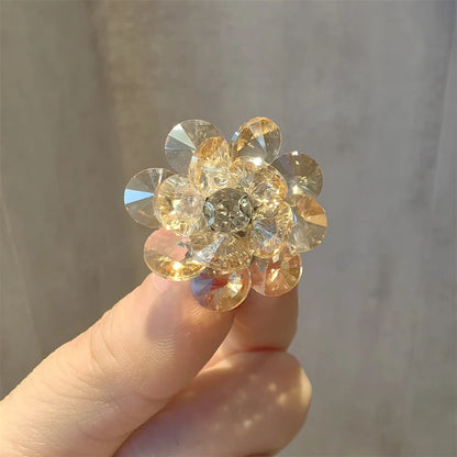 New Pearl Flower Shoes Accessories Fruit Crystal Shoe Charm Buckle Shoe Laces Charms for Sneakers Decorations 1Pcs