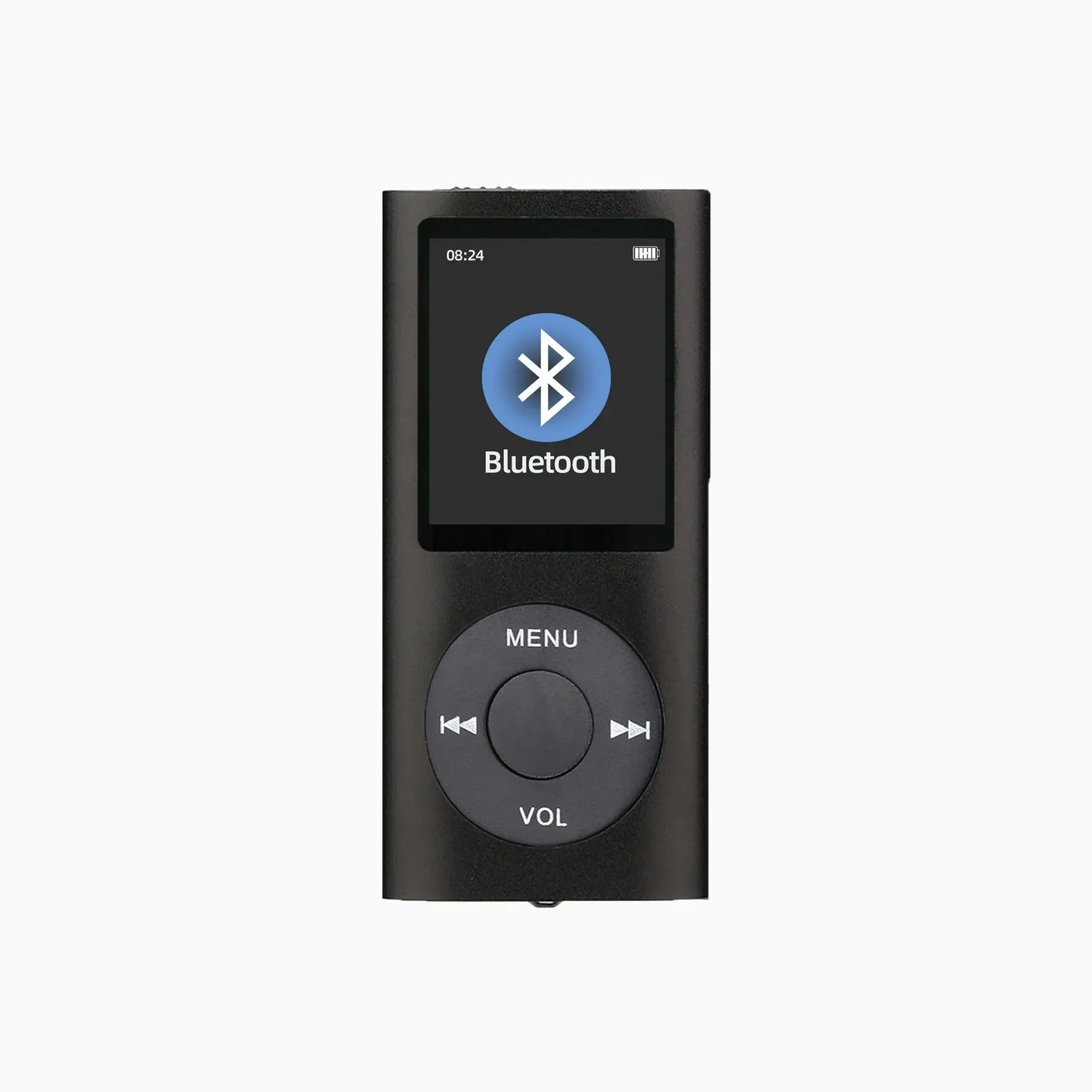 MP3 Player with Earphone Data Cable Stylish Multifunctional Lossless Sound Slim 1.8 Inch LCD Screen Portable MP3 Music Players