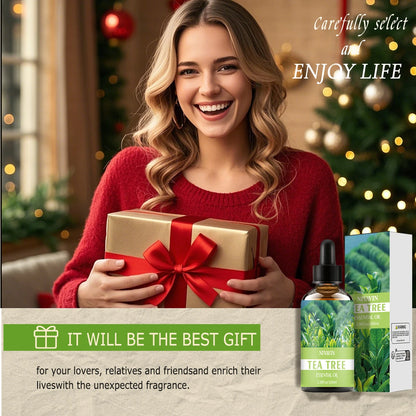 30ml/60ml/100ml tea tree essential oil is suitable for facial hydration, moisturizing, hair care, skin care, and perfume making