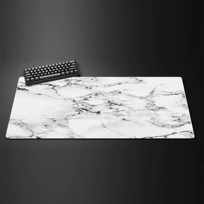 Marble Texture Mouse Pad New Large Computer Office Game Table Mats XXL 90x40 Rubber Anti-slip Gaming Keyboard Mat Long Desk Pads