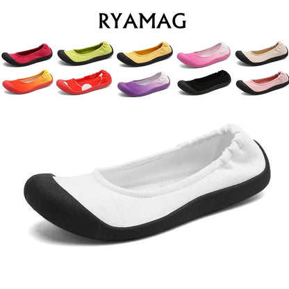 RYAMAG Women Shoes Outdoor Casual Sneakers Yoga Dance Shoes Fitness Shoes Comfortable Lightweight Loafers Slipon Sporting Flats