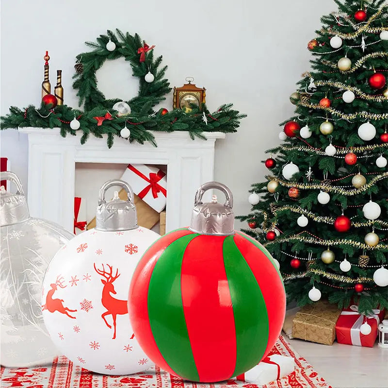 Multiple Styles Giant Inflatable Christmas Ball Home Outdoor Inflatable Decoration Christmas Snowman PVC Inflatable Decorated