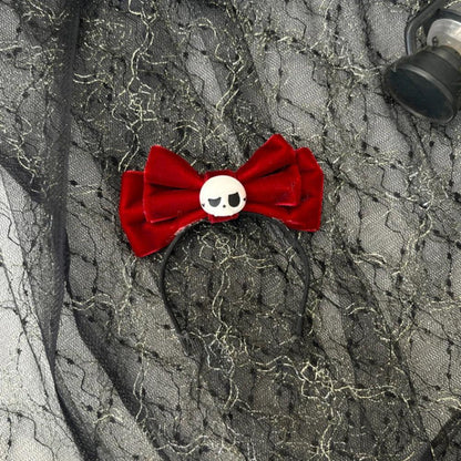 Halloween Themed For Labubu Headwear Halloween Ghost Skull Funny Headwear Mini Doll DIY Head Inserted Hair Hoop Accessory
