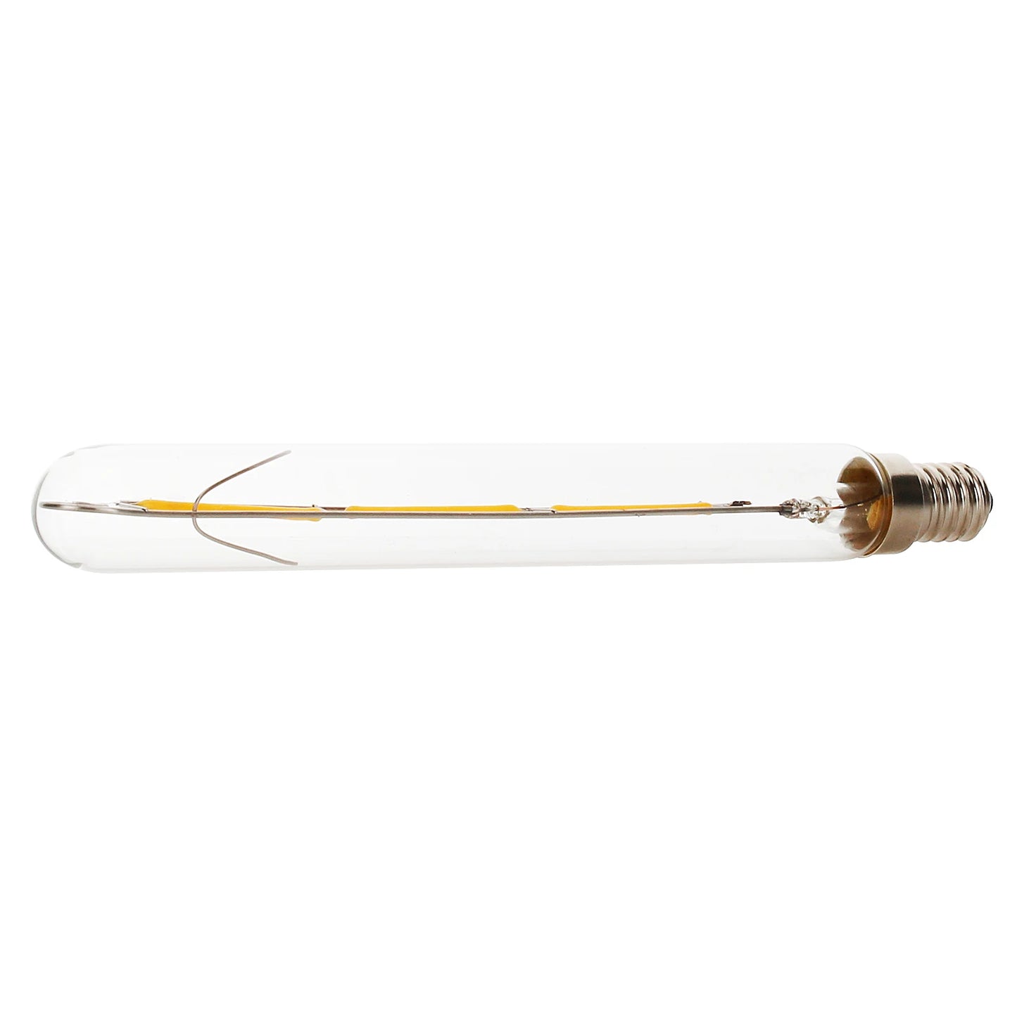 3W 4W 6W T20 E14 LED Tube Light Bulb SES Vintage Retro Filament COB 220V 240V Tubular Antique Lamp 2700K Warm White Glass Shell
