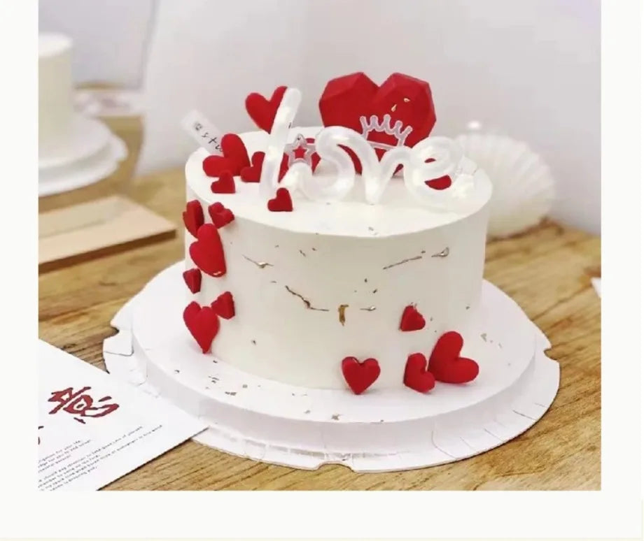 LED Love Luminous Lamp Romantic Confession Night Lights Happy Birthday Wedding Valentine Decoration Lamp Festive Party Supplies