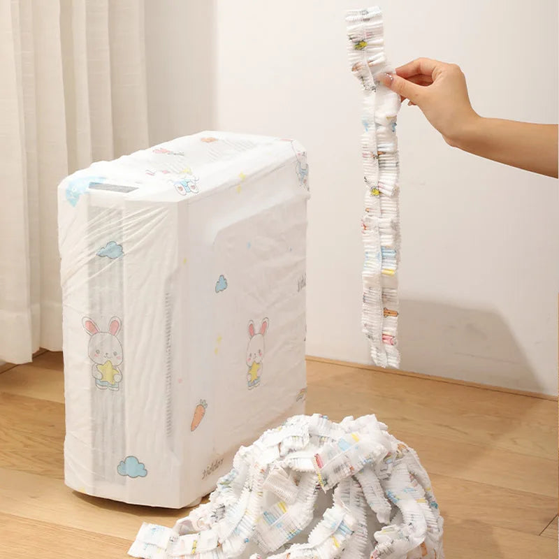 10Pcs Non-Woven Appliance Covers,Dust Protector for Air Conditioner Cartoon Pattern Fan Rice Cooker Microwave Oven Protect Cover
