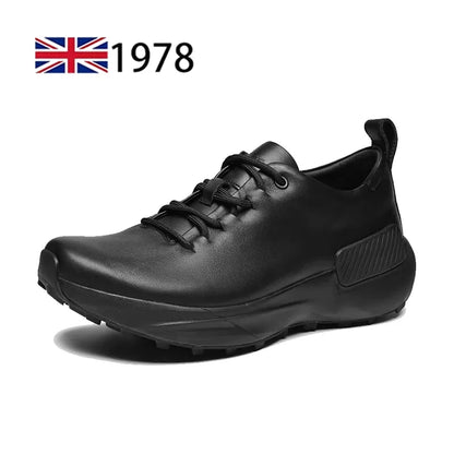 Genuine Leather Men Shoes Casual Sneakers Breathable Walking Slip On Platform Shoes Man Flats Sports Shoes Zapatillas