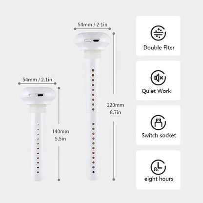 USB Humidifiers Ultrasound Mini Home Air Diffuser Car Purifier Aroma Anion Mist Maker With Romantic LED Lamp Portable Humidifier