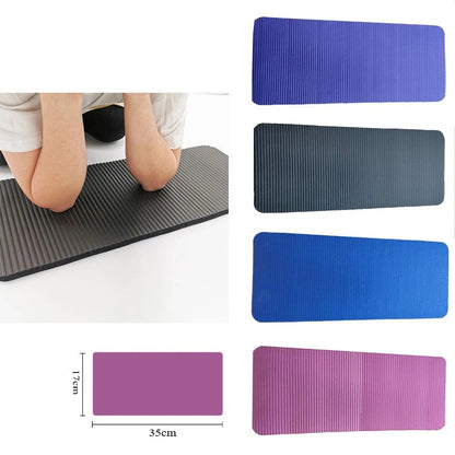 Yoga Mat Non Slip Exercise Fitness Mat Extra Thick Comfortable Rubber 160mm X330mm For Exercise Yoga and Pilates Gymnastics Mat