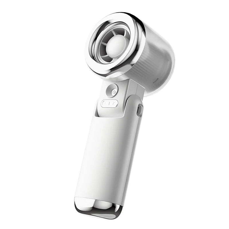Portable Mini Fan Water Mist Spray Fan 3600mAh 5 Speeds Handheld Foldable Neck Hanging Small Fans Humidifier USB Rechargeable