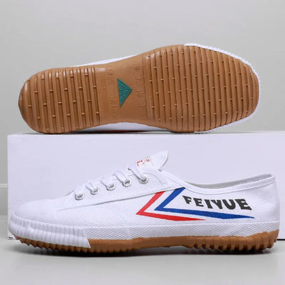 New Men's Canvas Shoes, Men's and Women's Kung Fu Martial Arts Shoes, Men's Training Sports Shoes, Lace Up Soft Soled Shoes