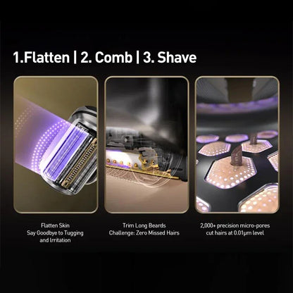 Braun Electric Shaver S9 Reciprocating Razor Rechargeable Men's Shaving Machine Wet Dry Double Use Floating Head Hair Cutting Ma