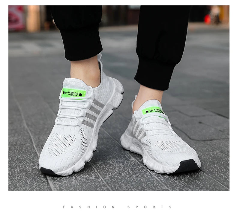 Men Shoes Autumn Soft Casual Shoes Lightweight Mesh Sports Running Shoes Men Sneakers Tenis Masculino Zapatillas Hombre