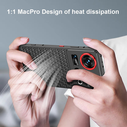 1:1 Copy for MacPro heat dissipation Metal bumper for ZTE Nubia Z70 Ultra Z70U cover Case Full Aluminium Alloy silky capas Funda