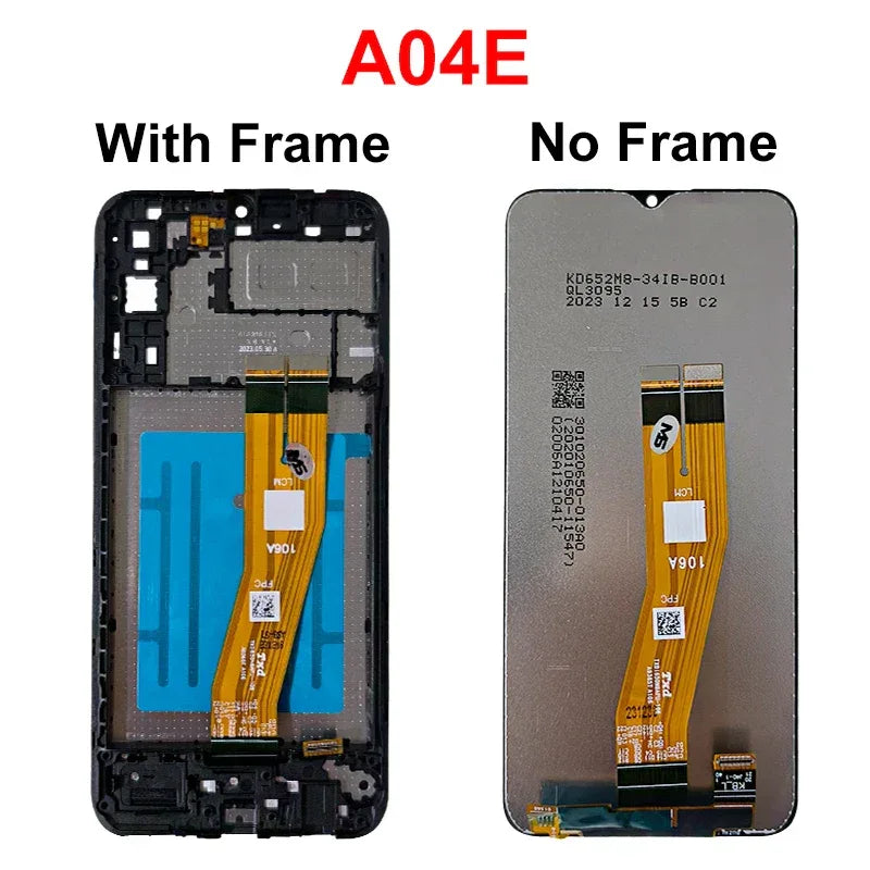 6.5" For Samsung Galaxy A04 LCD A045 A045F Display A04S Touch Screen A047 A047F For Samsung A04E LCD A042 A042F  Digitiz Replace