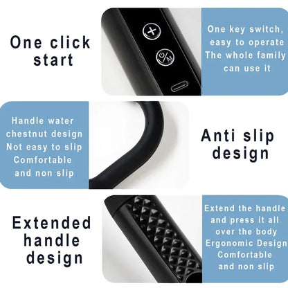 Smart Massage Gun Electric Massager Massage Hammer Rechargeable Home Handheld Hammer Back Artifact Body Massager