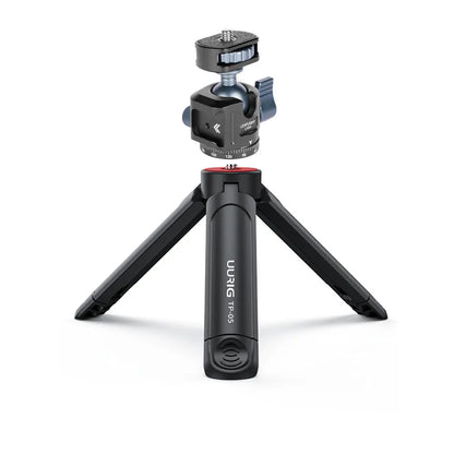 Upgrade U-Vlog Lite Mini Tripod with 360 Ball Head & Cold Shoe Selfie Stick Tabletop Tripod for Iphone Android Phone DSLR Camera