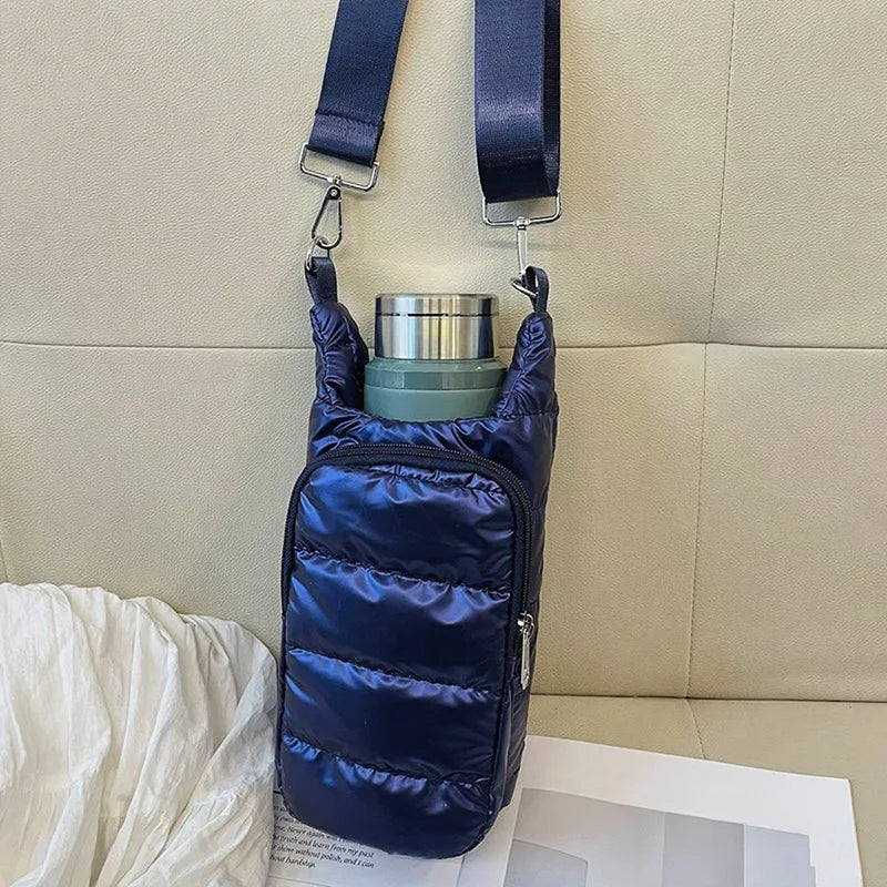 Autumn Winter Water Bottle Bag Thickened Thermal Water Bottle Cover Outdoor Sports Portable Water Bottle SleeveChristmas Gifts