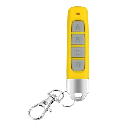 4-1Pcs 315/433MHZ Cloning Remote Control Auto Copy Remote Control Electric Garage Door Opener Remote 4 Keys Transmitter