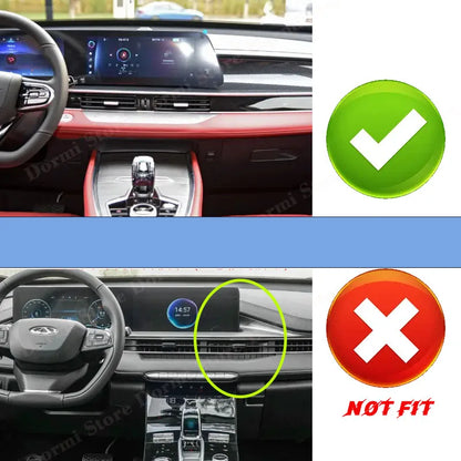 For Chery Tiggo 8 Pro 2022~2024 New MagSafe Screen Car Mobile Phone Holder GPS Bracket Gravity Mount Support Stand Accessories